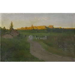 Пейзаж с дорогой - Модульная картины, Репродукции, Декоративные панно, Декор стен