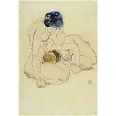 Картина на холсте по фото Модульные картины Печать портретов на холсте Подруги