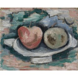 Яблоки на тарелке - Модульная картины, Репродукции, Декоративные панно, Декор стен