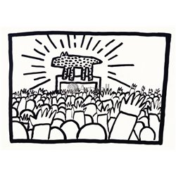 Без названия, 1980 - Модульная картины, Репродукции, Декоративные панно, Декор стен