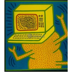 Без названия 2, 1984 - Модульная картины, Репродукции, Декоративные панно, Декор стен