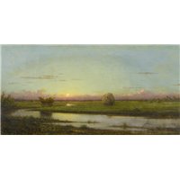 Закат на лугах Ньюберипорта