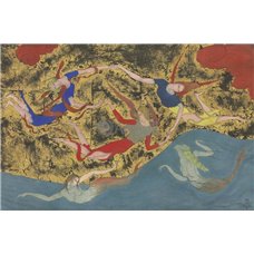 Картина на холсте по фото Модульные картины Печать портретов на холсте Ангелы и сирены