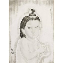 Ребенок с птичкой - Модульная картины, Репродукции, Декоративные панно, Декор стен