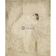 Картина на холсте по фото Модульные картины Печать портретов на холсте Сидящая обнаженная
