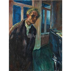 Автопортрет. Ночной странник - Модульная картины, Репродукции, Декоративные панно, Декор стен