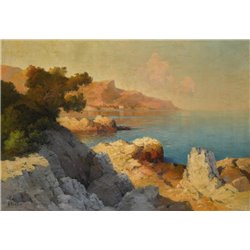 Адриатическое море - Модульная картины, Репродукции, Декоративные панно, Декор стен