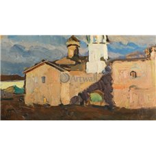Картина на холсте по фото Модульные картины Печать портретов на холсте Монастырь