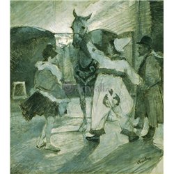 За кулисами цирка - Модульная картины, Репродукции, Декоративные панно, Декор стен