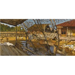 Весеннее солнце - Модульная картины, Репродукции, Декоративные панно, Декор стен