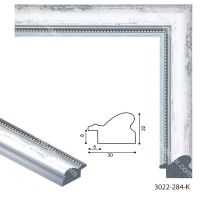 193048 Багет пластиковый 3022-284-K