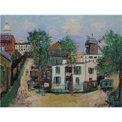 Маки Монмартра - Модульная картины, Репродукции, Декоративные панно, Декор стен