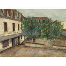 Картина на холсте по фото Модульные картины Печать портретов на холсте Монастырь в Шартре