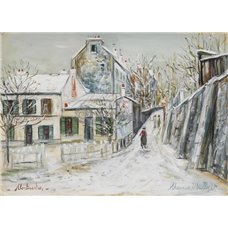 Картина на холсте по фото Модульные картины Печать портретов на холсте Кабаре Лапин Ажиль зимой