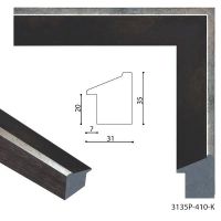Портреты картины репродукции на заказ - 193089 Багет пластиковый 3135P-410-K