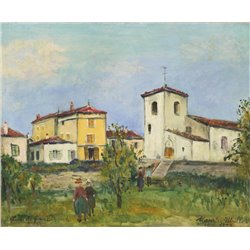 Церковь св. Бернара - Модульная картины, Репродукции, Декоративные панно, Декор стен