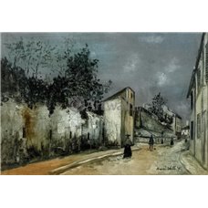 Картина на холсте по фото Модульные картины Печать портретов на холсте Улица Соле