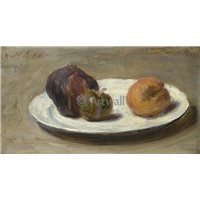 Портреты картины репродукции на заказ - Фрукты на тарелке