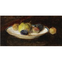 Портреты картины репродукции на заказ - Тарелка плодов