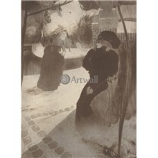 Картина на холсте по фото Модульные картины Печать портретов на холсте Под туманными небесами