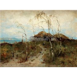 Ветреный день - Модульная картины, Репродукции, Декоративные панно, Декор стен