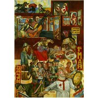 Школа Филонова - Кибрик, Новый быт