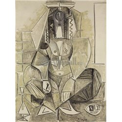 Алжирские женщины, версия L (12) - Модульная картины, Репродукции, Декоративные панно, Декор стен