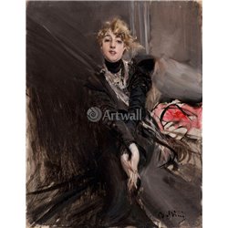 Актриса Жанна Ренуар - Модульная картины, Репродукции, Декоративные панно, Декор стен