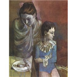Акробаты (мать и сын) - Модульная картины, Репродукции, Декоративные панно, Декор стен