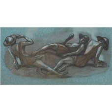 Картина на холсте по фото Модульные картины Печать портретов на холсте Загорающие
