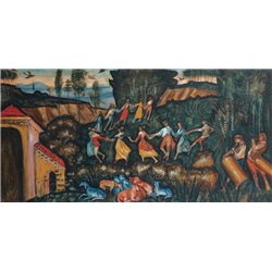 Летний праздник - Модульная картины, Репродукции, Декоративные панно, Декор стен