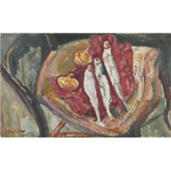 Натюрморт с селедкой и луком - Модульная картины, Репродукции, Декоративные панно, Декор стен
