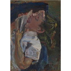 Спящая читательница, Мадлен Кастайн - Модульная картины, Репродукции, Декоративные панно, Декор стен
