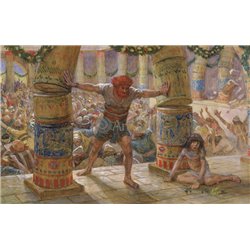 Самсон рушит колонны - Модульная картины, Репродукции, Декоративные панно, Декор стен