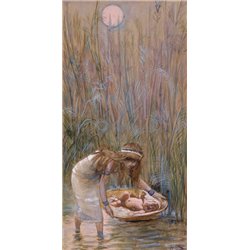 Нахождение Моисея - Модульная картины, Репродукции, Декоративные панно, Декор стен