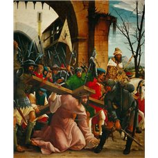 Картина на холсте по фото Модульные картины Печать портретов на холсте Алтарь св. Себастьяна - Несение креста