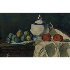 Картина на холсте по фото Модульные картины Печать портретов на холсте Натюрморт с бело-голубым горшком