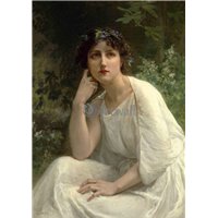 Женщина в белом