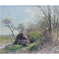 Опушка леса, Саблон - Модульная картины, Репродукции, Декоративные панно, Декор стен