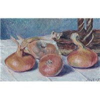 Портреты картины репродукции на заказ - Натюрморт с луком