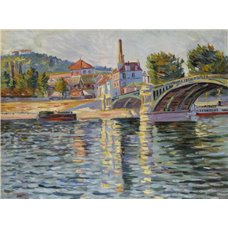 Картина на холсте по фото Модульные картины Печать портретов на холсте Мост Сюрен