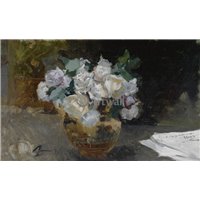 Букет белых роз