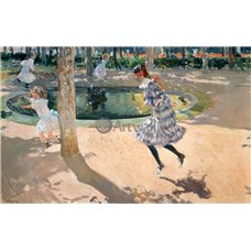 Картина на холсте по фото Модульные картины Печать портретов на холсте Скакалка