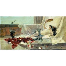 Картина на холсте по фото Модульные картины Печать портретов на холсте Обнаженная