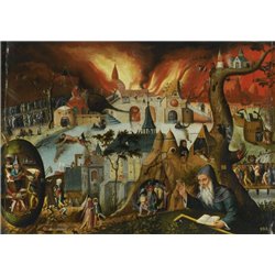 Аноним «Искушение св. Антония» - Модульная картины, Репродукции, Декоративные панно, Декор стен