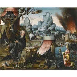 Аноним «Искушение св. Антония» - Модульная картины, Репродукции, Декоративные панно, Декор стен