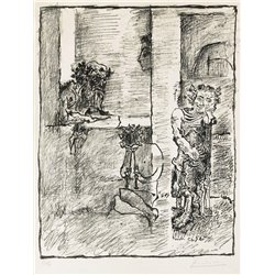 Античная сцена - Модульная картины, Репродукции, Декоративные панно, Декор стен