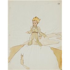 Картина на холсте по фото Модульные картины Печать портретов на холсте Иллюстрация к Маленькому принцу