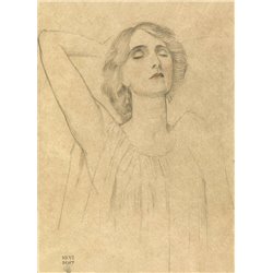 Рисунок девушки - Модульная картины, Репродукции, Декоративные панно, Декор стен
