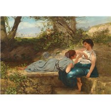 Картина на холсте по фото Модульные картины Печать портретов на холсте Разговор